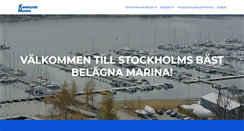 Desktop Screenshot of karlslundsmarina.com