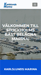 Mobile Screenshot of karlslundsmarina.com
